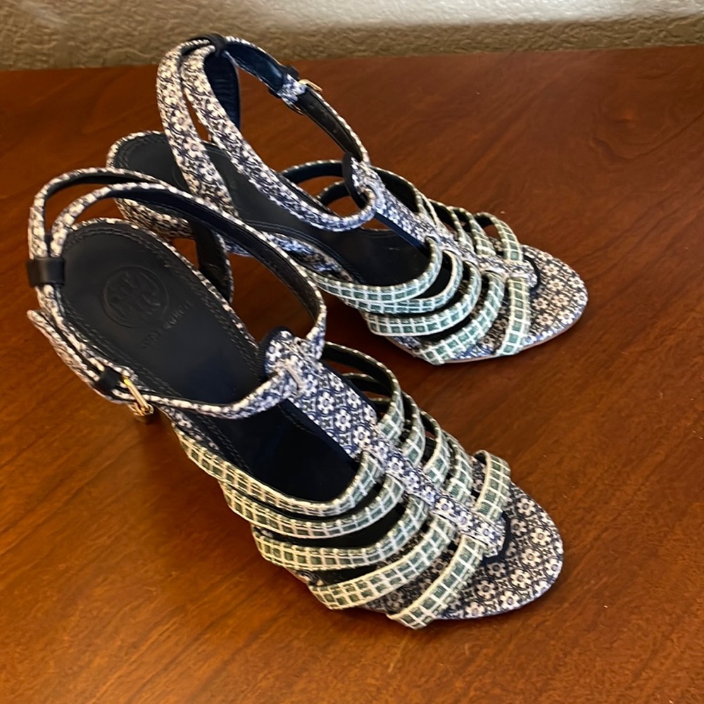 Tory Burch Charlene Ressoa Size 8.5 New Condition